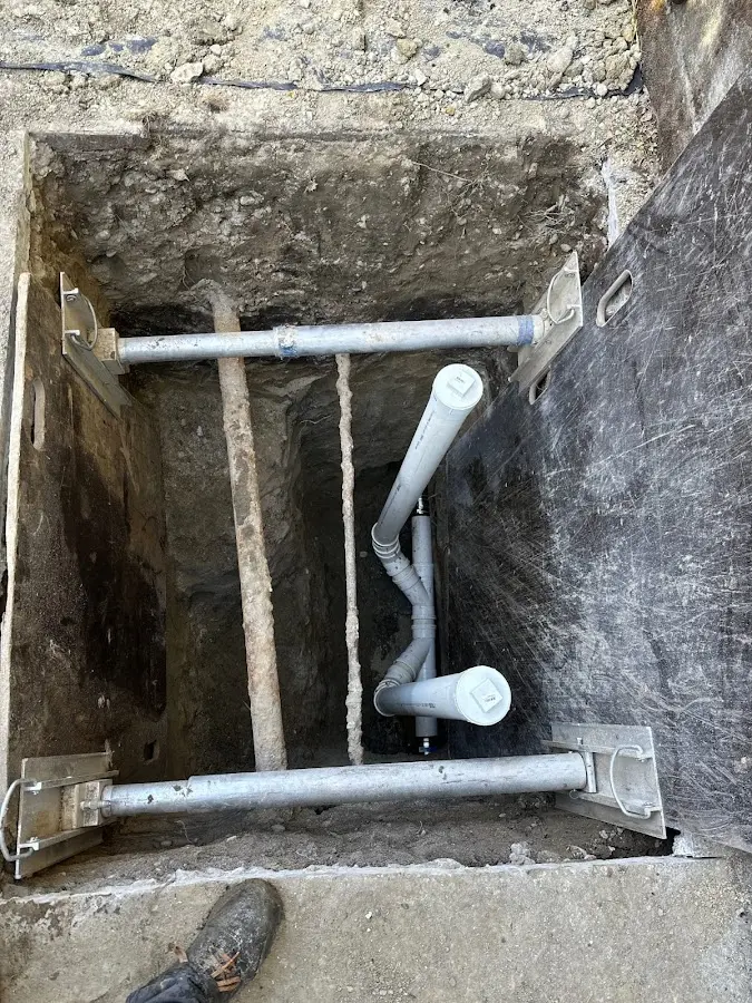 Experienced plumber completing Gas Line Repair work in Fitchburg